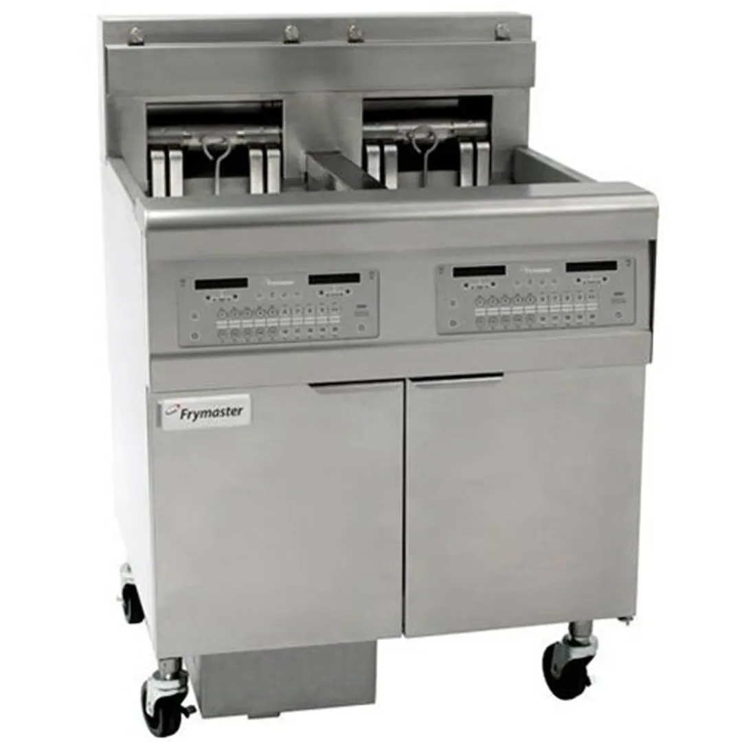 Frymaster FPEL214CA Electric Fryer, (2) 30 lb Vats, Floor Model