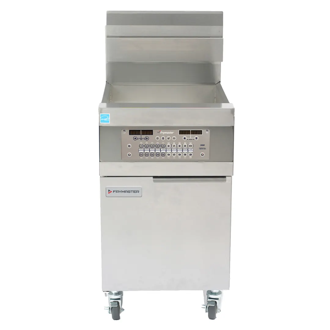 Frymaster LHD165 15" Full Pot Floor Model Gas Fryer w/ 100-lb Capacity, Basket Supports