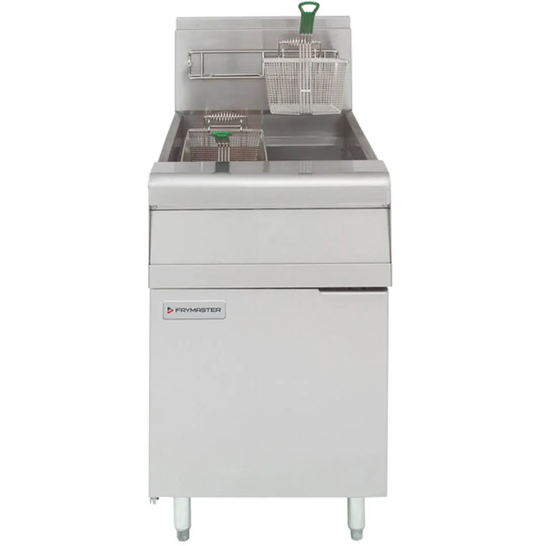 Frymaster MJ1CF Chicken / Fish Gas Fryer w/ 80-lb Capacity, Basket Support, Millivolt Controller
