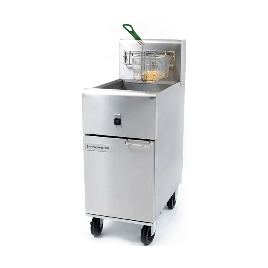 Frymaster/Dean SR114E 15" Floor Model Full Pot Super Runner Electric Fryer w/ 40 Lbs, 208/240V