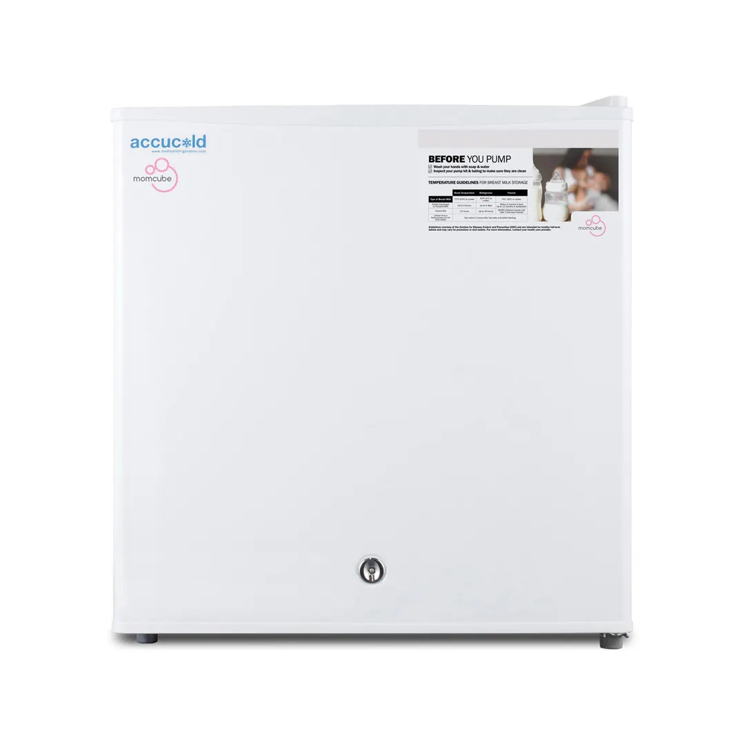 Accucold FS24LMC 18.5" Countertop Breast Milk Freezer, White, 1.4 cu. ft.