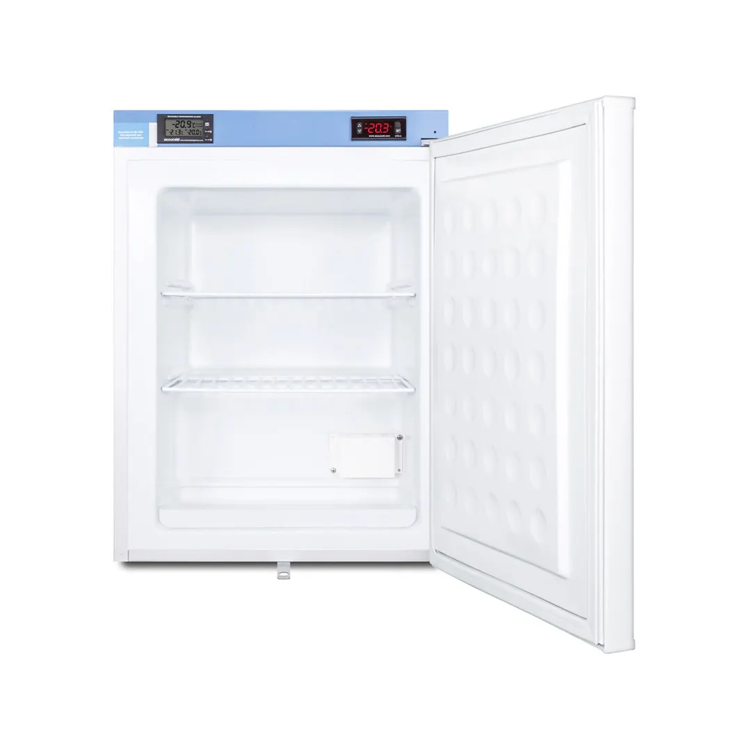 Accucold FS30LMED2 18-1/2" Solid Door Medical Undercounter Freezer, 1.8 cu. ft.