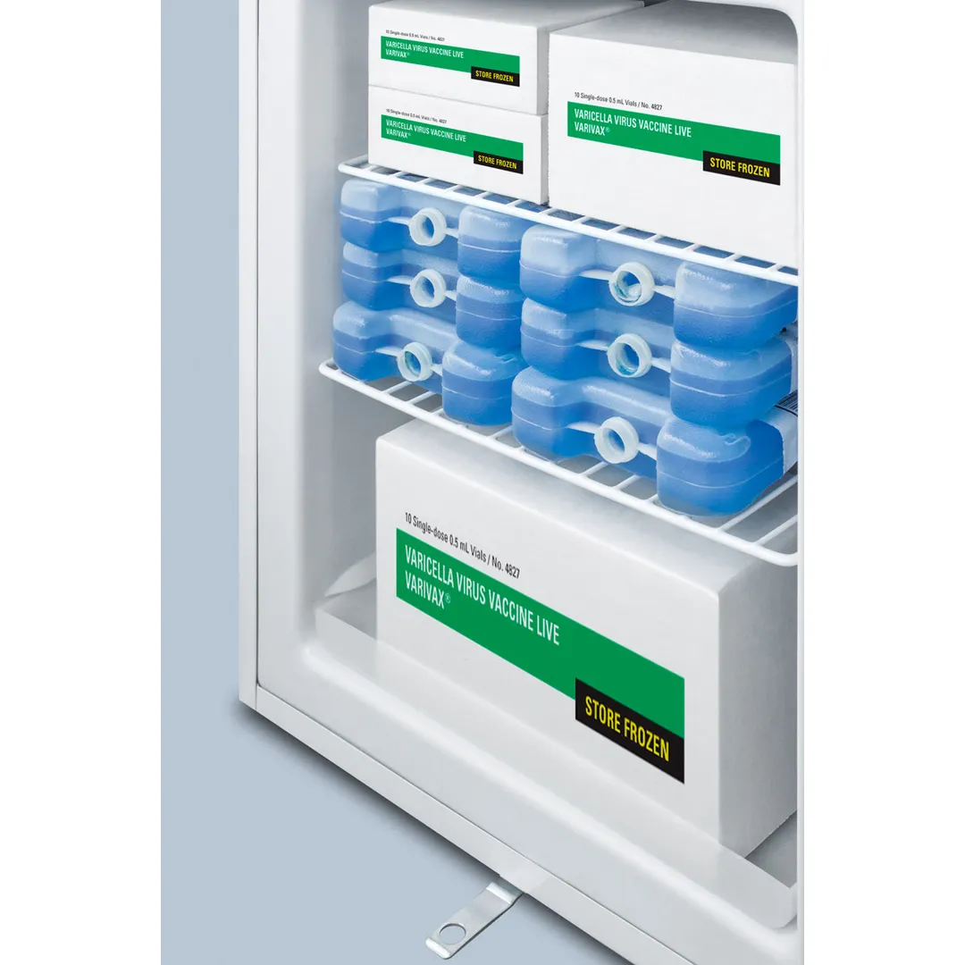 Accucold FS30LMED2 18-1/2" Solid Door Medical Undercounter Freezer, 1.8 cu. ft.