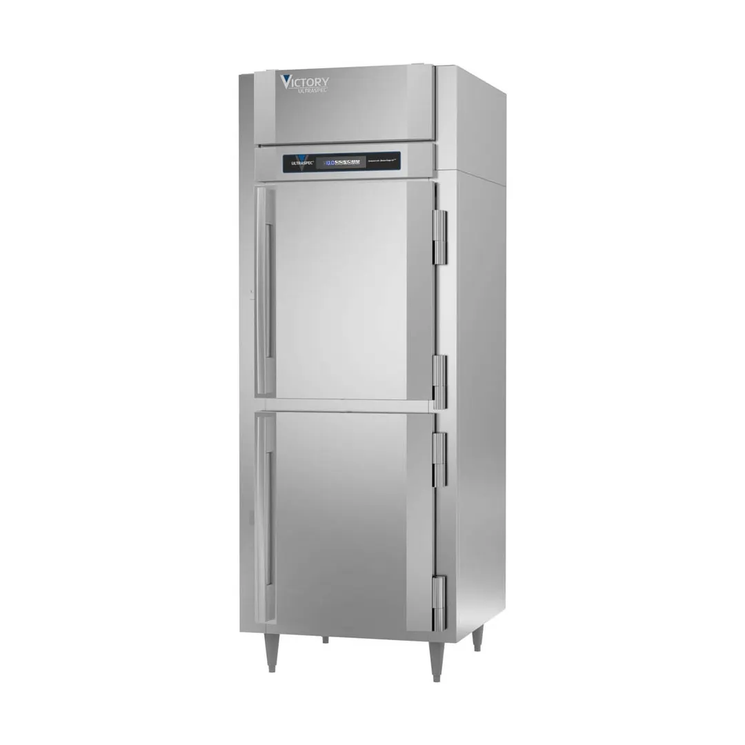 Victory FSA-1D-S1-EW-HD-HC 31.25" 2-Solid Half Hinged Door Reach-In Freezer, Top Mounted, 24 cu. ft.