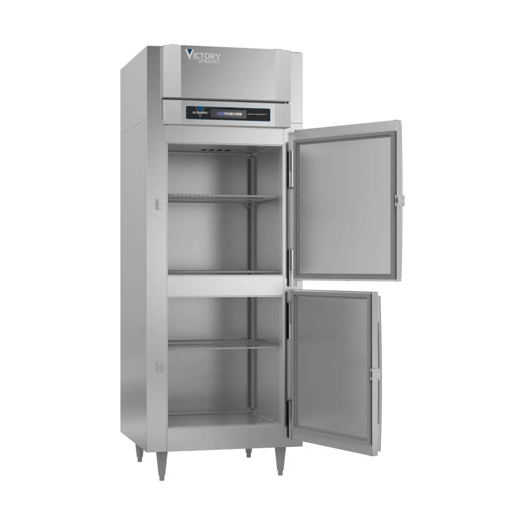 Victory FSA-1D-S1-EW-HD-HC 31.25" 2-Solid Half Hinged Door Reach-In Freezer, Top Mounted, 24 cu. ft.