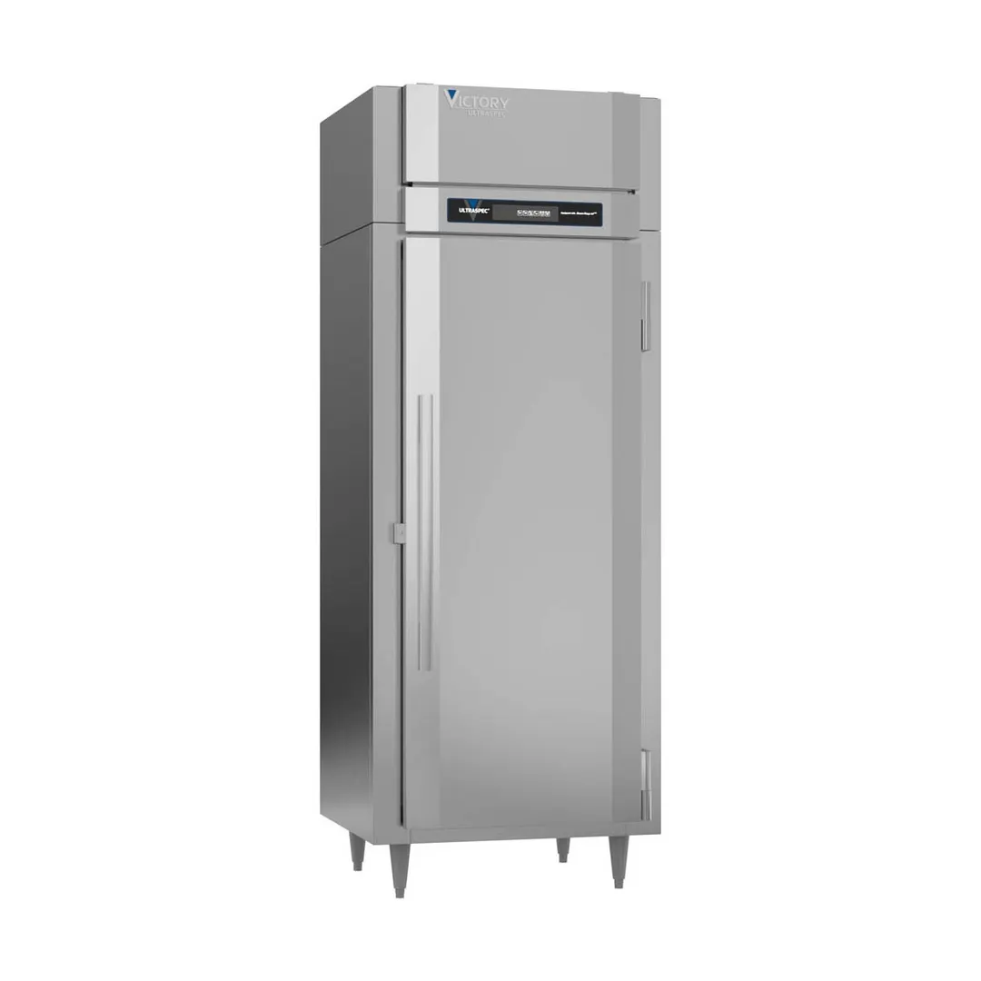 Victory FSA-1N-S1-HC 31.25" 1-Solid Door Reach-In Freezer, Top Mounted, 20 cu. ft., Stainless Steel Exterior, Aluminum Interior