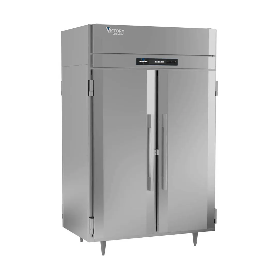 Victory FSA-2D-S1-PT-HC 52" 4-Solid Door Pass-Thru Freezer, Top Mounted, 48 cu. ft.