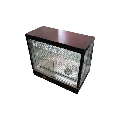 Cozoc FW5002-9-36 36" Countertop Proofer/Humidified Display Case, 3 Shelves