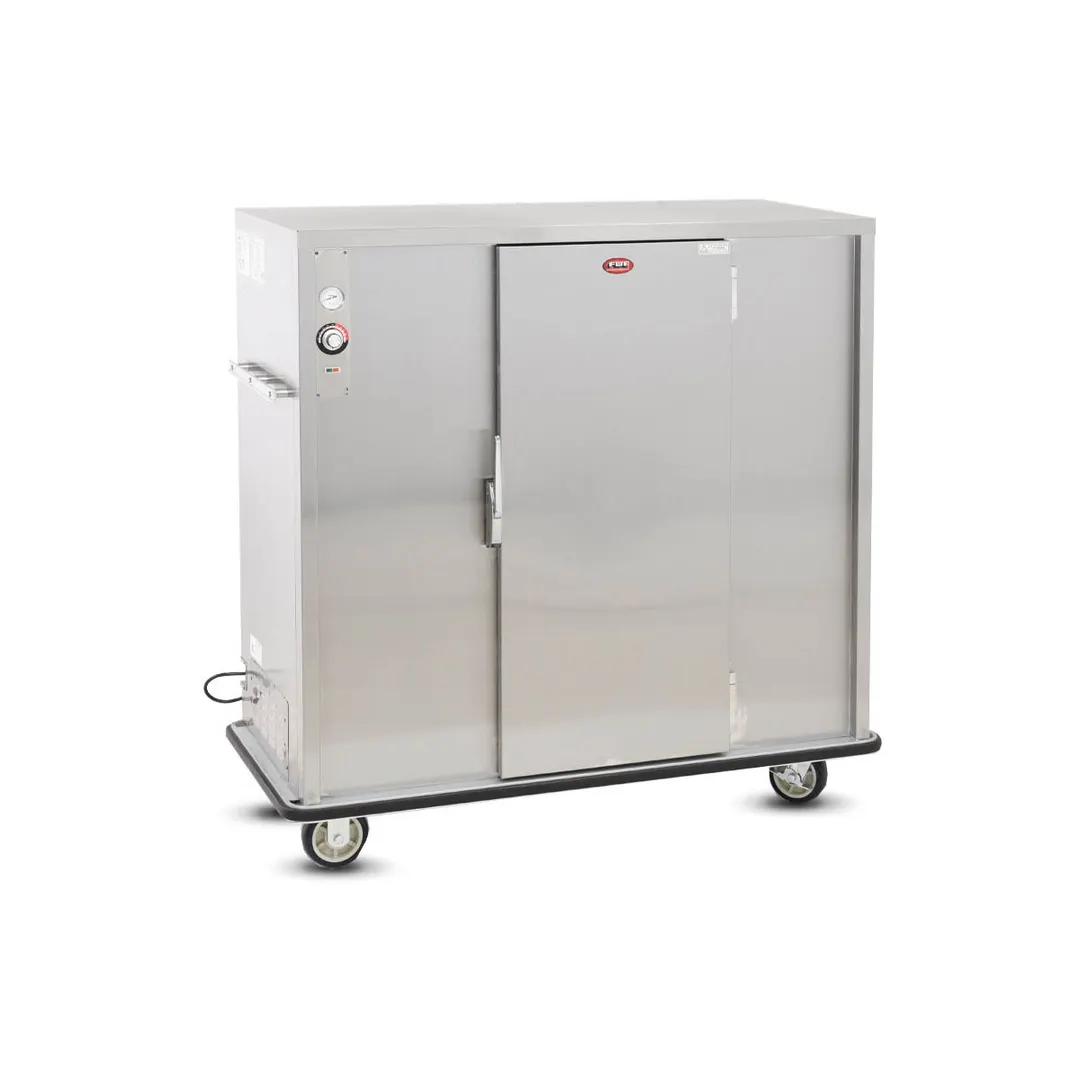 FWE A-120-XL 1-Door Heated Holding Cabinet, 55"-60" H, 120 Capacity, Stainless Steel, Electric, 6" Casters
