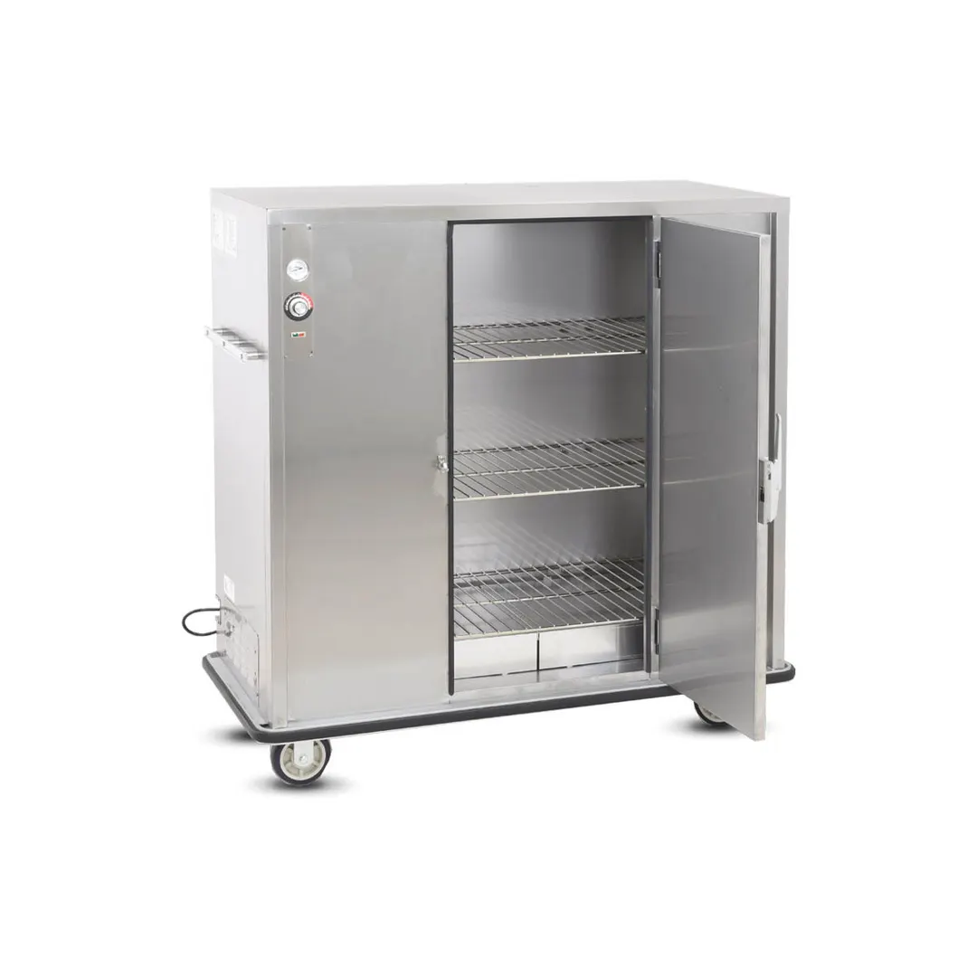 FWE A-120-XL 1-Door Heated Holding Cabinet, 55"-60" H, 120 Capacity, Stainless Steel, Electric, 6" Casters