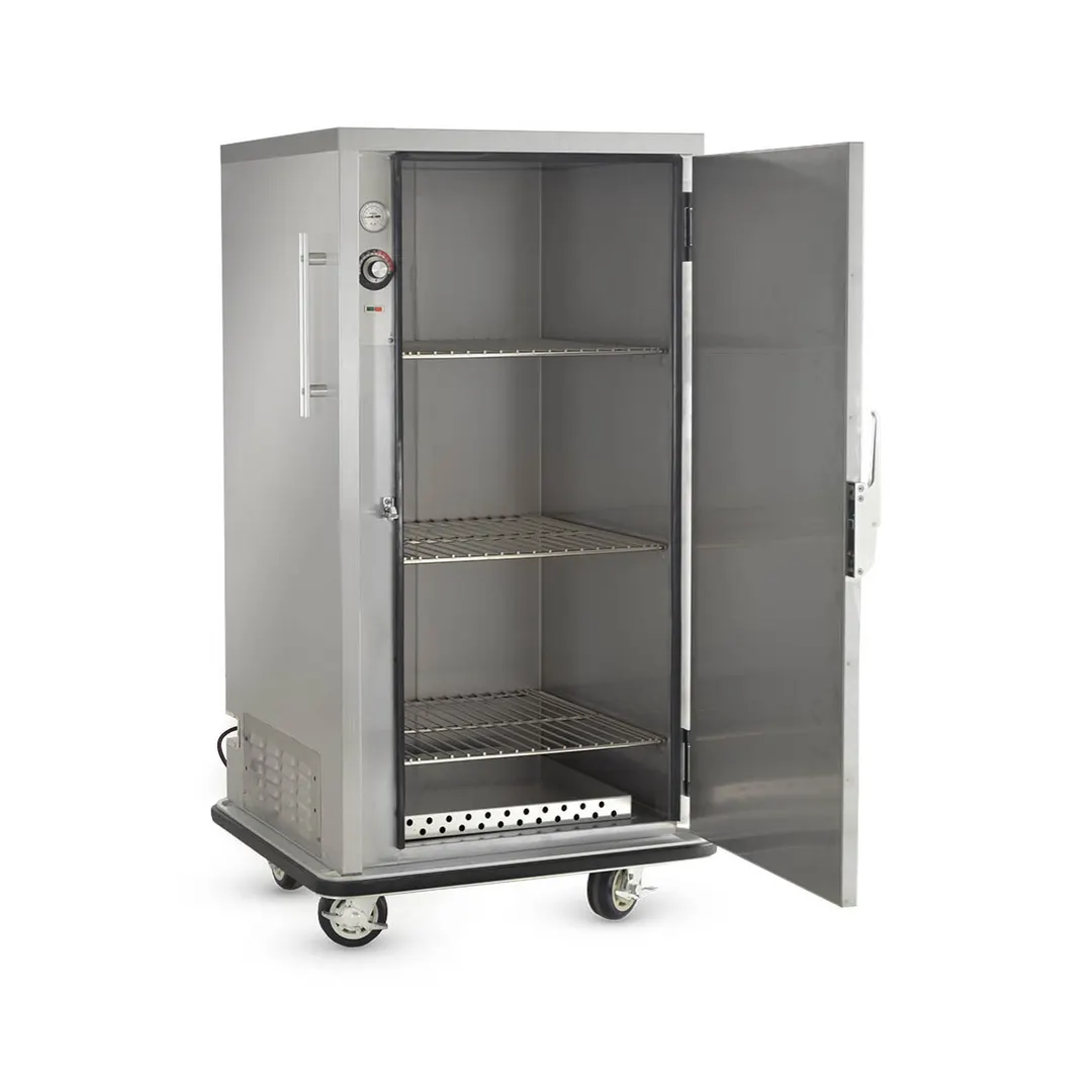FWE A-60 55"-60" 1Sec 1-Door Heated Cabinet, 48-60 Plate Capacity, 3 Shelves, Convection Heat