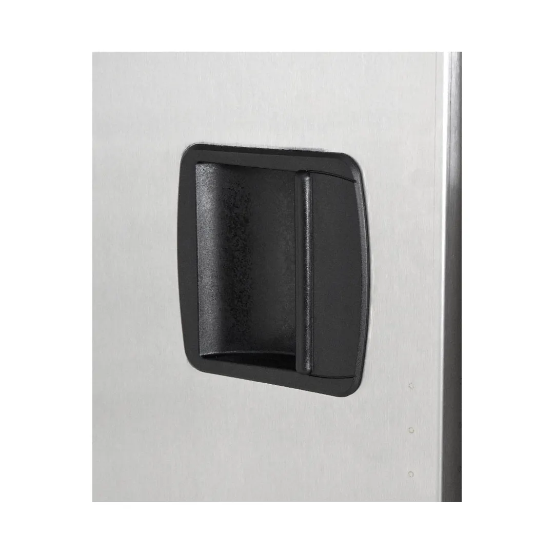 FWE ASU-10 33" 1-Section Mobile Air Curtain Refrigerator w/ Solid Door, Maintains Temperature 4 Hours