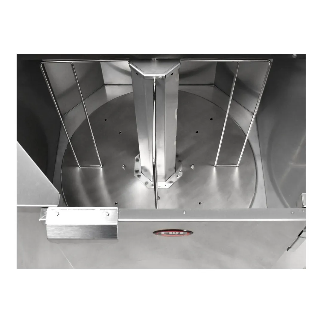 FWE DC-252-12 Stainless Steel Unheated Dish Storage Cart, 252 Plate 12" Capacity, Silver