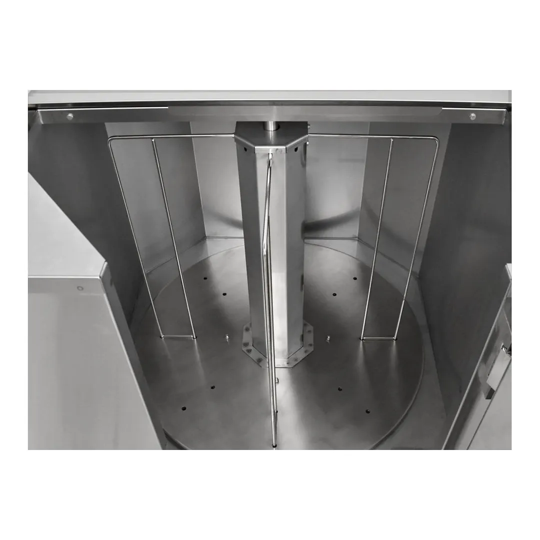 FWE DC-252-12 Stainless Steel Unheated Dish Storage Cart, 252 Plate 12" Capacity, Silver