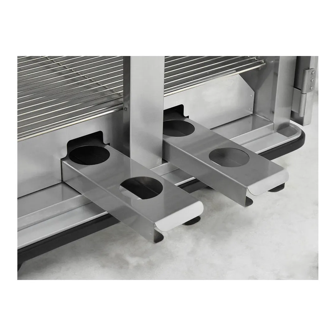 FWE E-720 1-Section 2-Door Holding Cabinet, 61"-66" Height, 72 Plate Capacity, Electric Forced Air