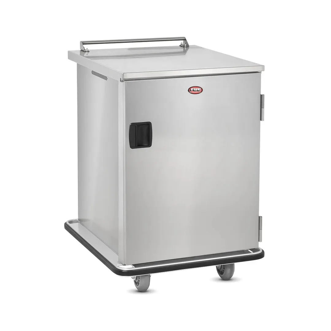 FWE ETC-1520-12 Stainless Steel 12 Tray Mobile Patient Meal Delivery Cart