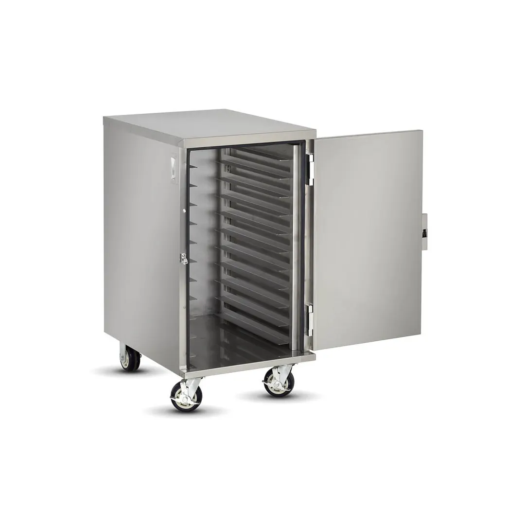 FWE ETC-1826-11INS Enclosed Transport Insulated Food Pan Cabinet w/ 11 Pan Capacity, Intermediate Height