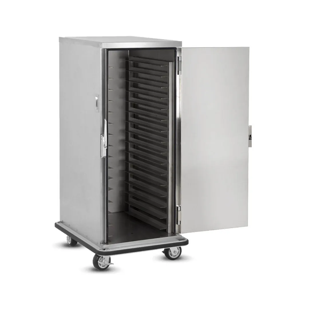 FWE ETC-1826-16INS Enclosed Transport Insulated Food Pan Cabinet w/ 16 Pan Capacity, Full Height