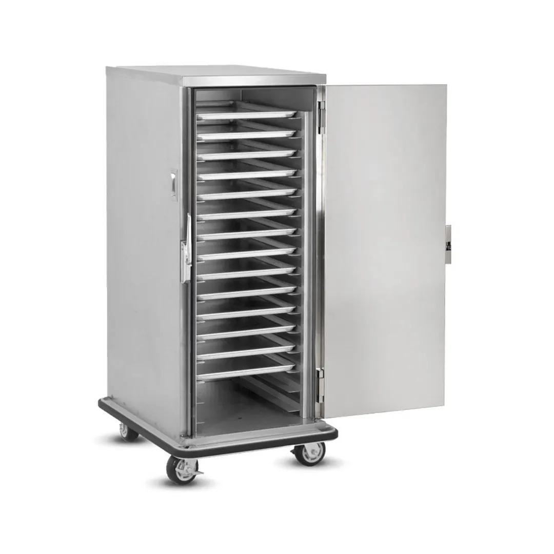 FWE ETC-1826-16INS Enclosed Transport Insulated Food Pan Cabinet w/ 16 Pan Capacity, Full Height