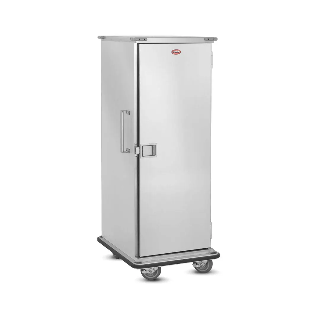 FWE ETC-UA-13 13 Pan Stainless Steel Full Height Bun / Food Pan Enclosed Transport w/ 4-1/2" Bottom Load Slides