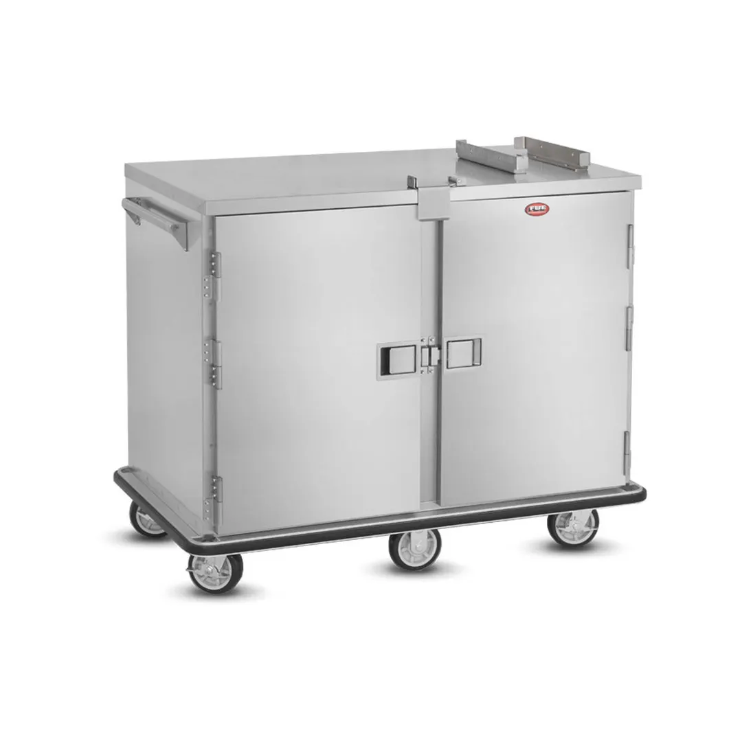 FWE ETC-UA-14INS Enclosed Transport Insulated Food Pan Cabinet w/ 14 Pan Capacity, Half Height