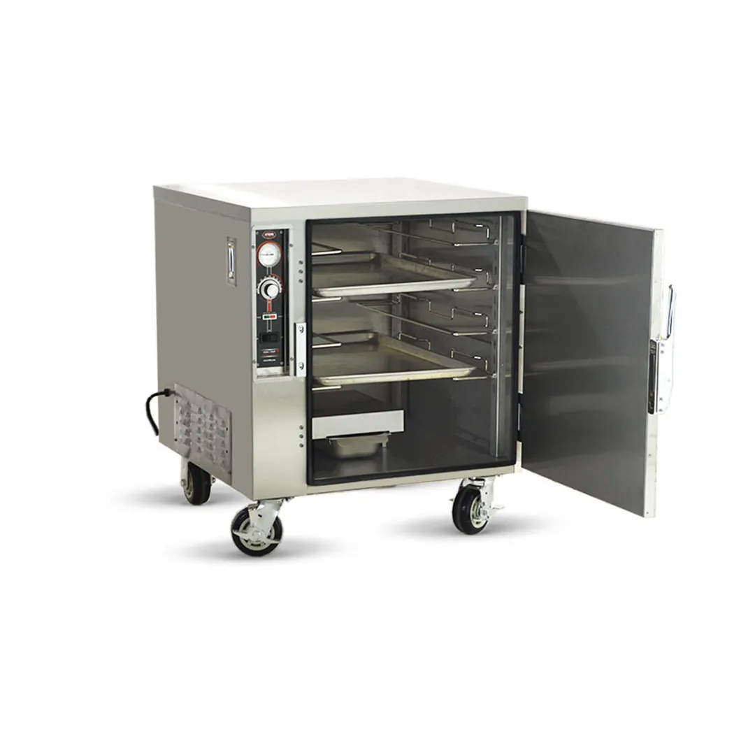 FWE ETC-UA-4HD Heated Undercounter Cabinet, 1-Section, 31-36" H, Stainless Steel, Solid Door, Holds 4×18×26 or 8×12×20 Pans