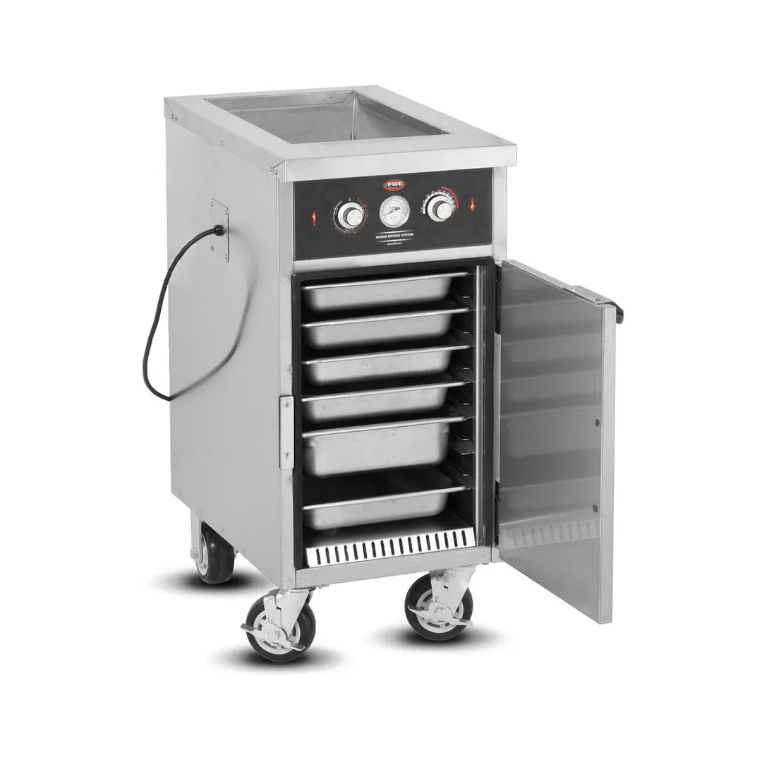 FWE HLC-1W6-7H-7-HWR 17" Tray Line Heated Serving & Holding Cabinet,  (1) Well