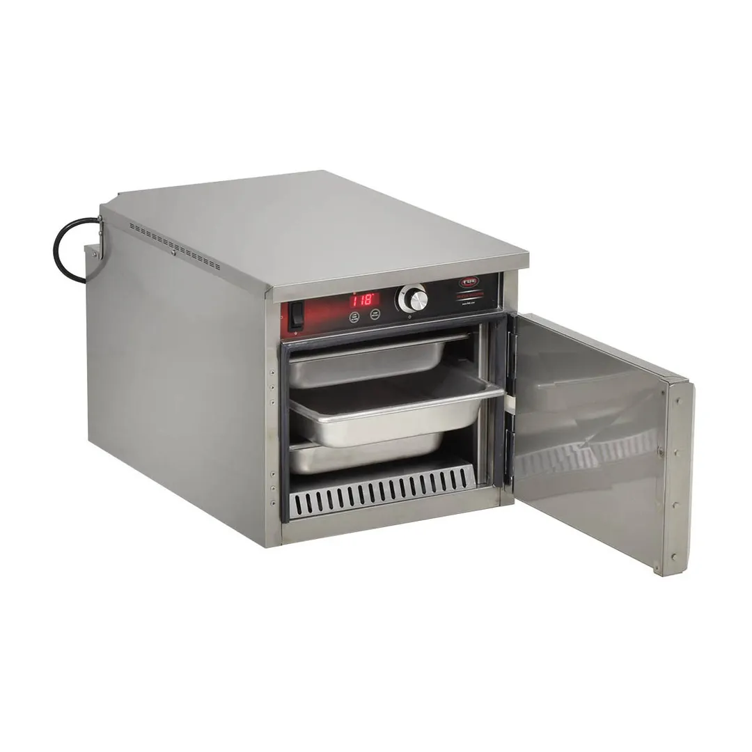 FWE HLC-3 Countertop Heated Holding Cabinet, 1 Compartment, Stainless Steel Exterior, 16.5"H, Thermostatic Control