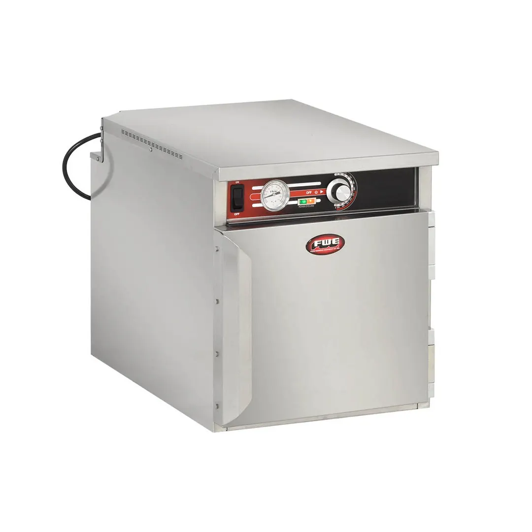 FWE HLC-4 Countertop Heated Holding Cabinet, 1-Compartment, 19"H, Stainless Steel Exterior, Thermostatic Control