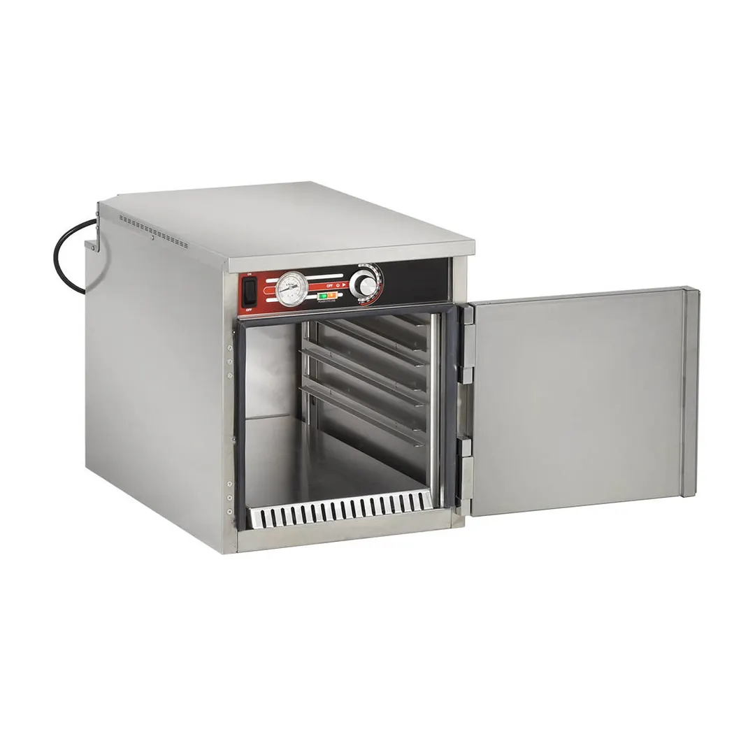 FWE HLC-4 Countertop Heated Holding Cabinet, 1-Compartment, 19"H, Stainless Steel Exterior, Thermostatic Control