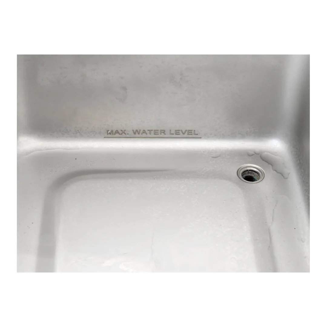 FWE HLC-4W6-7H-28-DRN 68" Handy Line Serving Cabinet, (4) Wells