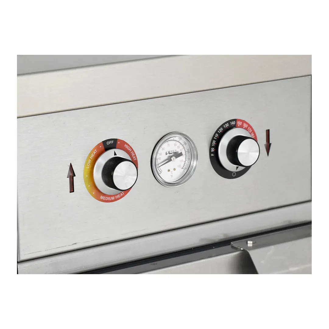 FWE HLC-5W6-7H-35-DRN 86" Handy Line Serving Cabinet, (5) Wells