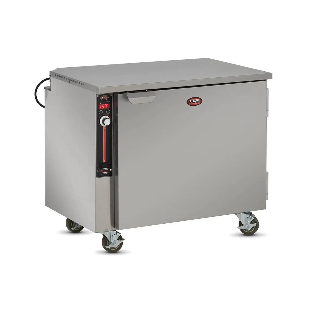 FWE HLC-SL1826-5-UC 1-Section, 1-Door, Solid Door Heated Holding Cabinet, 5-Pan Capacity, Stainless Steel