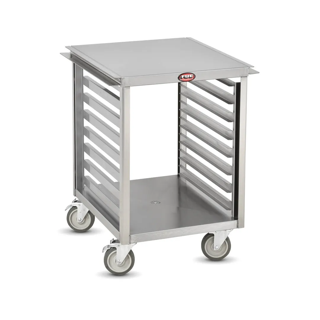 FWE OTR-15-MSWT Equipment Stand with Wing Table, Mobile, 25-1/2"W, (15) Slides