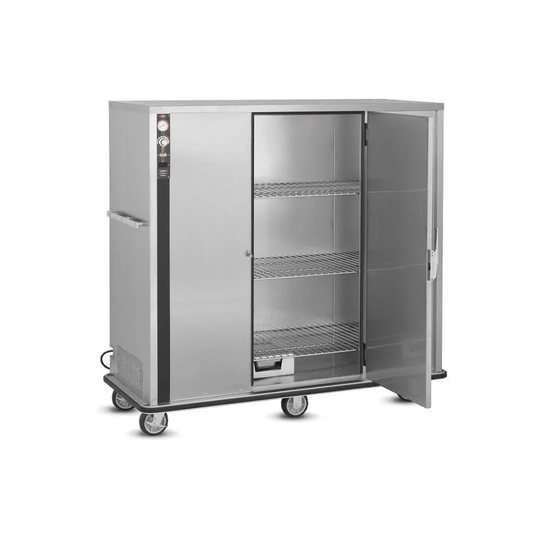 FWE P-180-XL Full Height 1-Door Heated Banquet Cabinet, 180 Plate Capacity, Steel, Thermo Controls