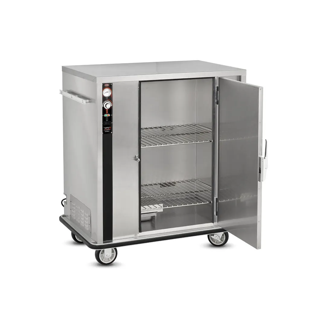 FWE P-72-XL 1-Section 1-Door Holding, 49"-54" H, 72 Plate Capacity, Humidity‑Temp Heat, 6" Casters
