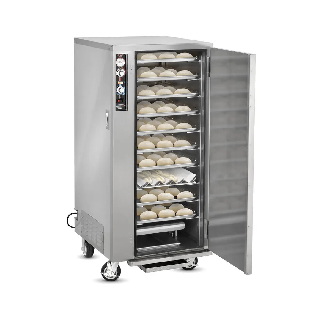 FWE PH-1826-15  3/4 Height Insulated Mobile Heated Holding Proofing Cabinet w/ (10) Pan Capacity