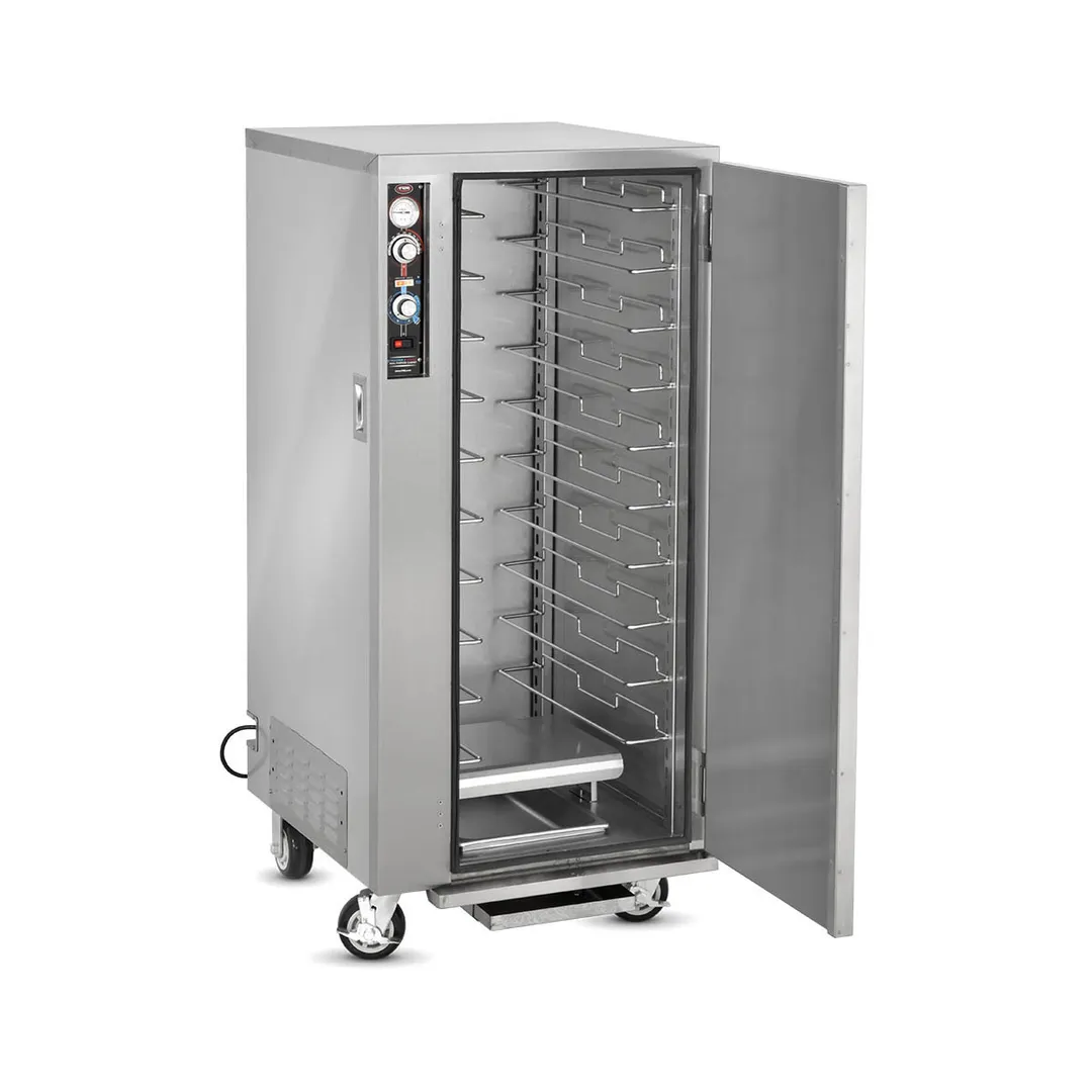 FWE PH-1826-15  3/4 Height Insulated Mobile Heated Holding Proofing Cabinet w/ (10) Pan Capacity