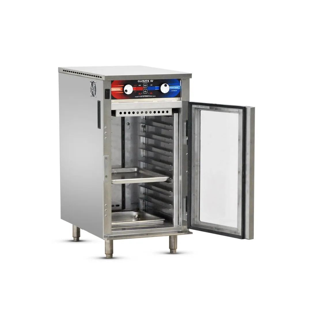 FWE PHTT-1220-8 Clymate IQ Heated Holding Cabinet, Countertop, 8-Pan Capacity, Stainless Steel, Heat/Humidity Controls