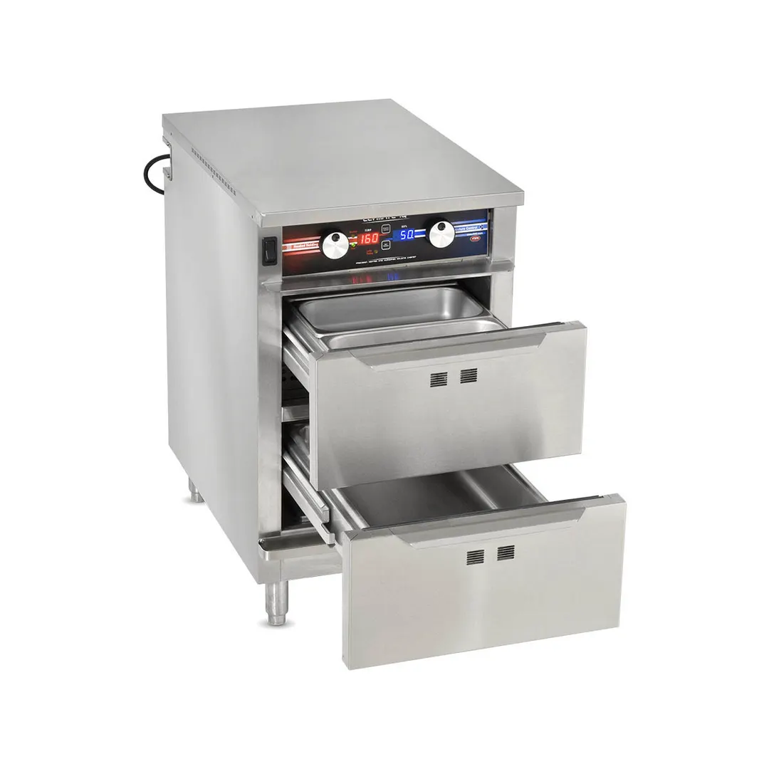 FWE PHTT-2DR-6 Clymate Iq® Heated Holding & Humidified Drawer, Free Standing