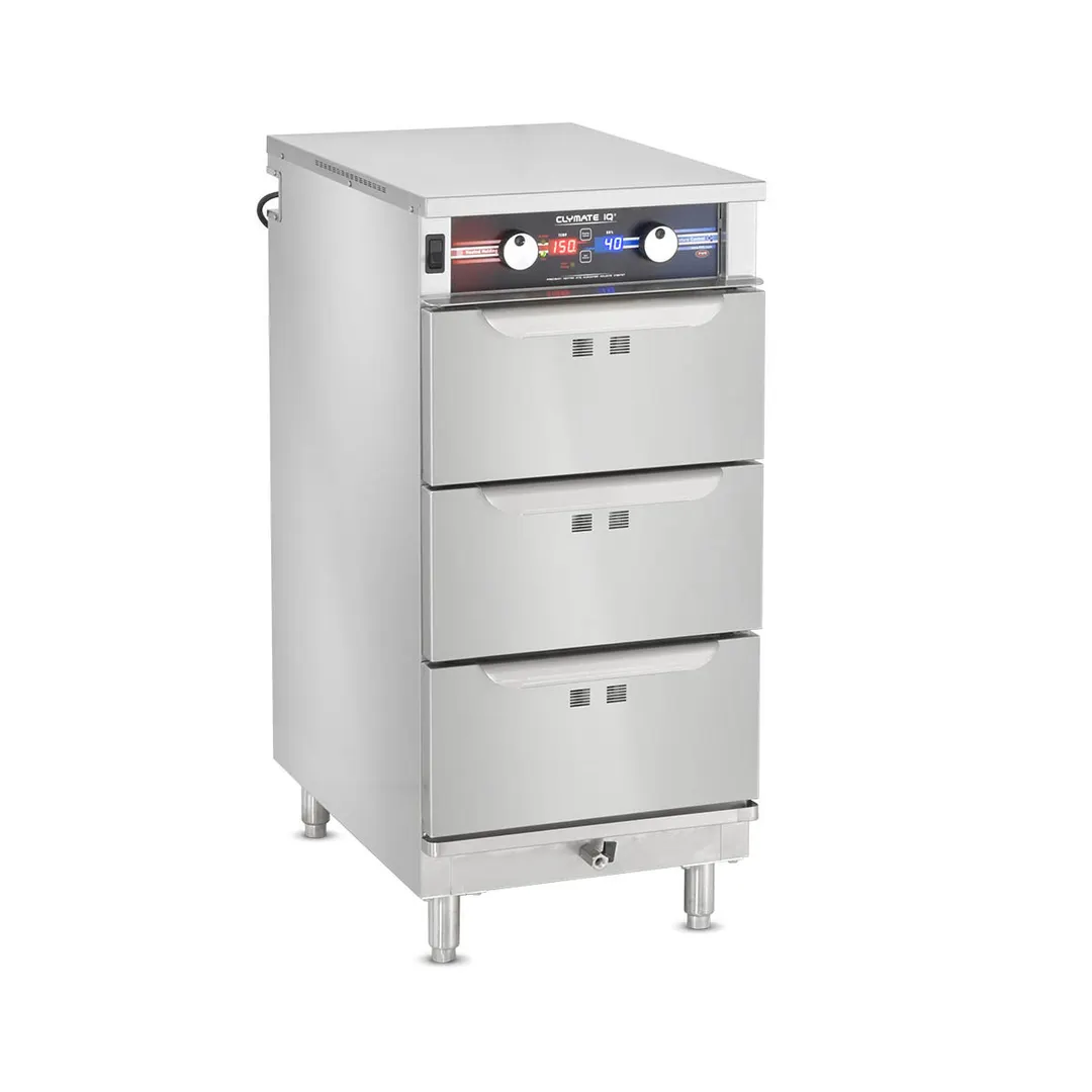 FWE PHTT-3DR-6 Clymate Iq® Heated Holding & Humidified Drawer, Free Standing