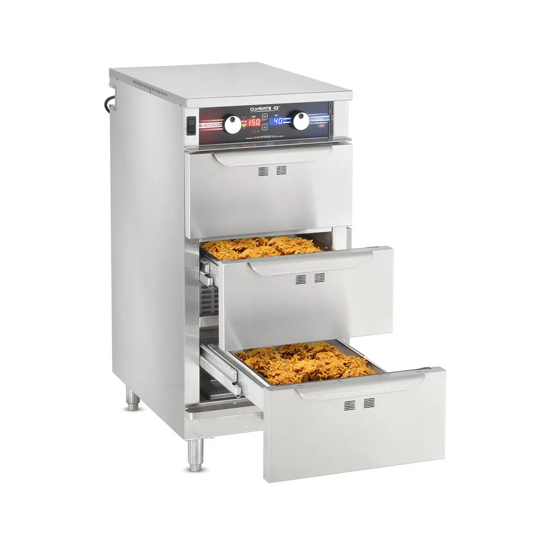 FWE PHTT-3DR-6 Clymate Iq® Heated Holding & Humidified Drawer, Free Standing