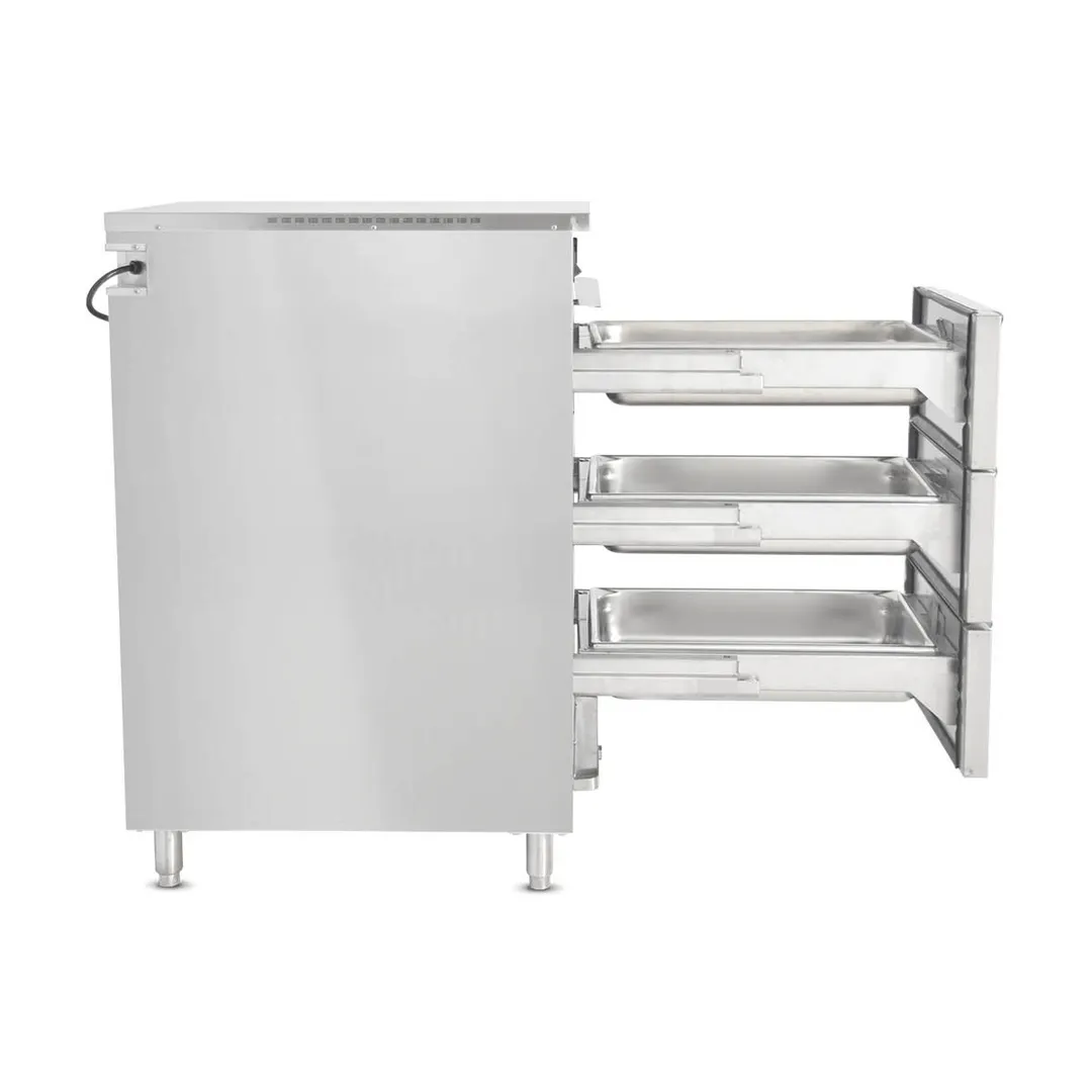 FWE PHTT-3DR-6 Clymate Iq® Heated Holding & Humidified Drawer, Free Standing