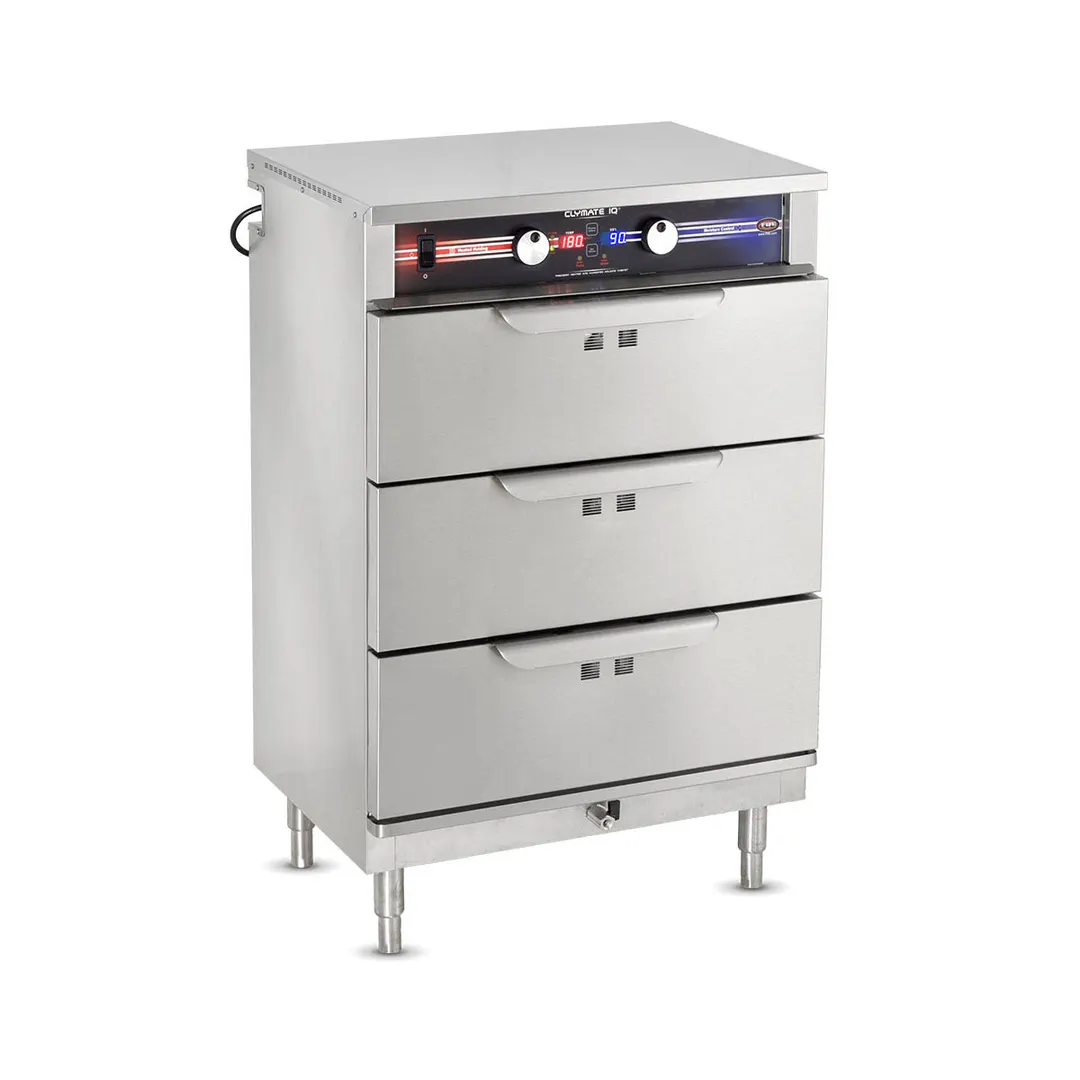 FWE PHTT-3DR-6SL Clymate Iq® Heated Holding & Humidified Drawer, Free Standing