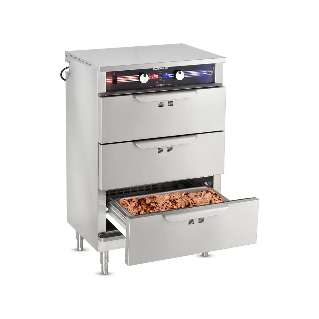 FWE PHTT-3DR-6SL Clymate Iq® Heated Holding & Humidified Drawer, Free Standing