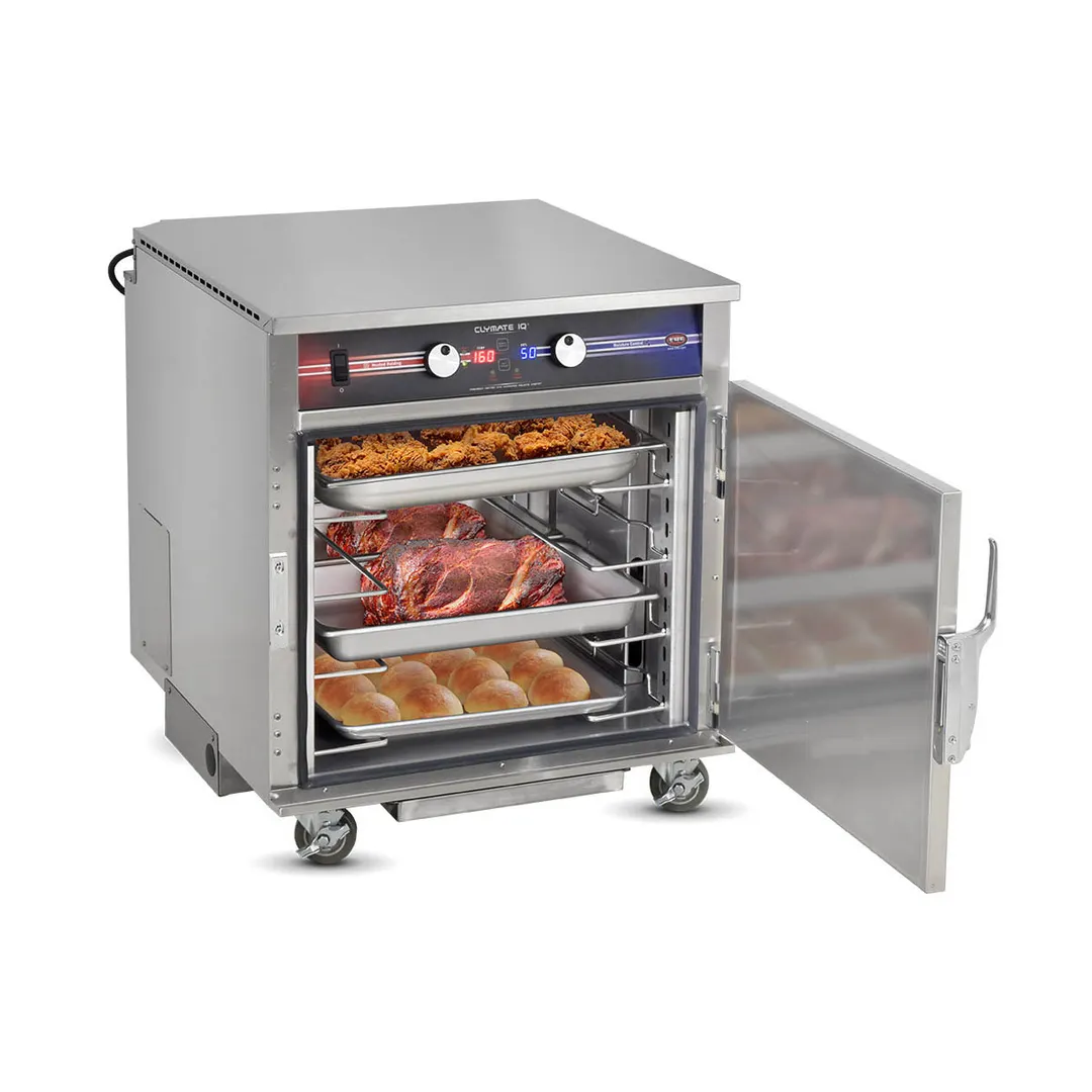 FWE PHTT-4 Heated Holding Cabinet, 1-Section, 1-Door, Stainless Steel, 31"-36"H, 4x18x26" Tray Capacity