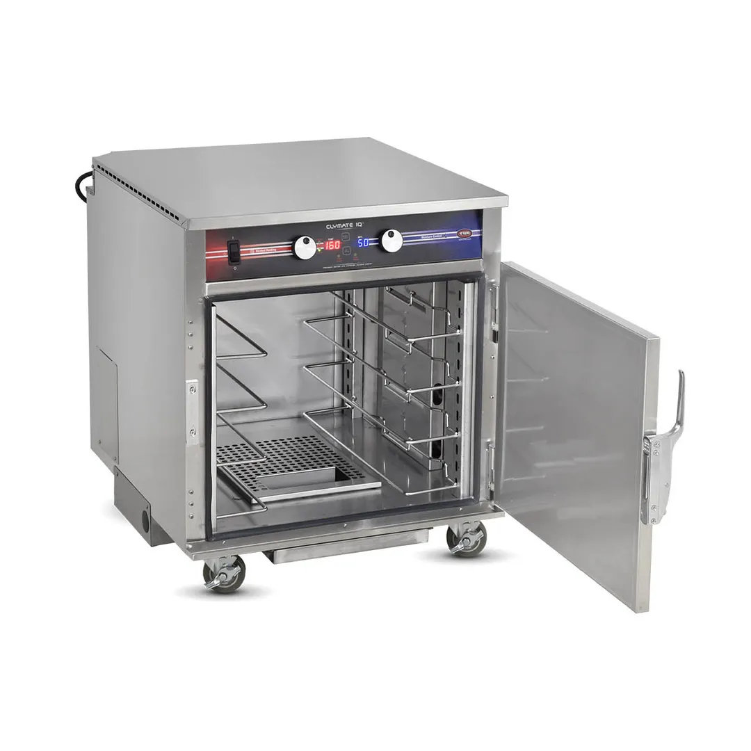 FWE PHTT-4 Heated Holding Cabinet, 1-Section, 1-Door, Stainless Steel, 31"-36"H, 4x18x26" Tray Capacity
