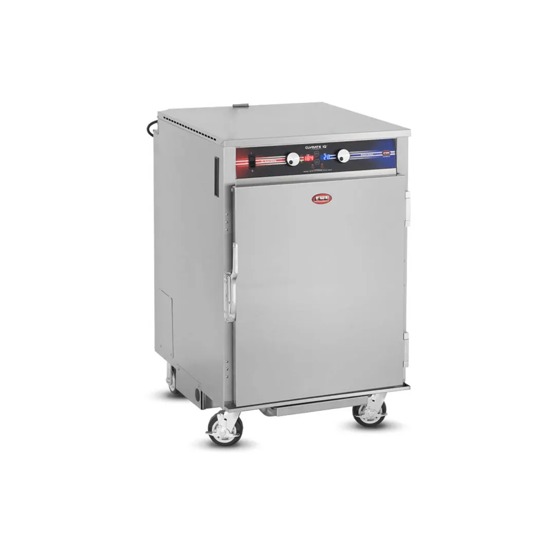 FWE PHTT-6-CV Heated Holding Cabinet, 1-Section, 1-Door, Solid Door, 43"-48"H, 6×18"x26" or 12×12"x20" Trays, Stainless Steel