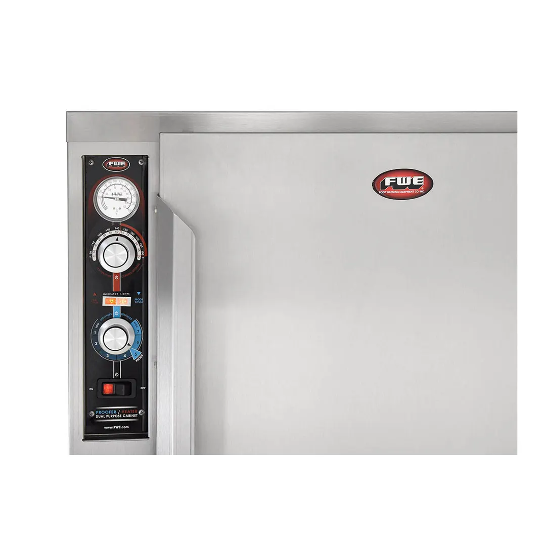 FWE PHU-12 Mobile Full Height InsulatedHeated/Proofing Cabinet, (1) Stainless Steel Door, 1 section w/1 compartment