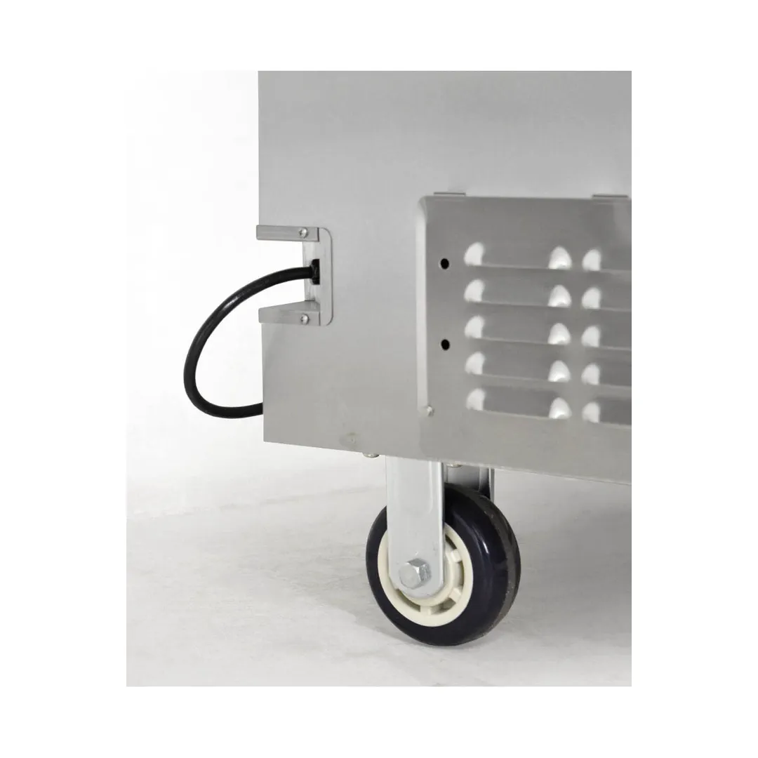 FWE PHU-12 Mobile Full Height InsulatedHeated/Proofing Cabinet, (1) Stainless Steel Door, 1 section w/1 compartment